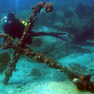 Wreck of the Copenhagen Anchor